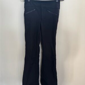 Athleta Black Zippered snow winter Pants